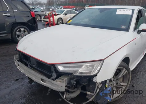 2017 Audi A4 2.0T Premium from USA, damaged, VIN WAUENAF40HN068463